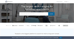 Desktop Screenshot of nestpick.com